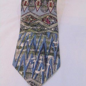 Atlas Design-Mickey&Co. Goofy Neck Tie Gothenburg Sweden 100% silk